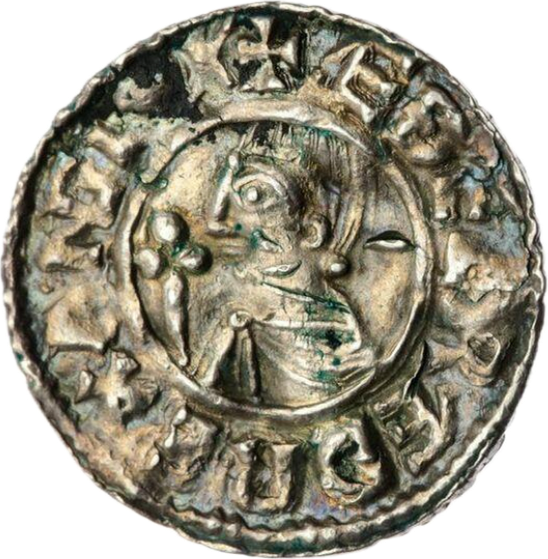 Æthelred II "Unræd" (978-1016), Standard 'Crux' Type, Penny, c. 991-997