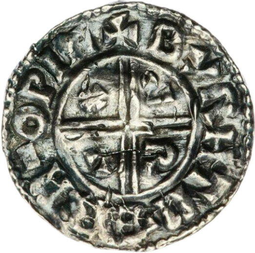 Æthelred II "Unræd" (978-1016), Standard 'Crux' Type, Penny, c. 991-997