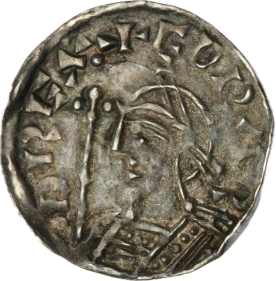 Edward the Confessor (1042-1066), Light Coinage, 'Expanding Cross' Type, Penny, 1050-1053