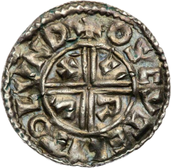 Æthelred II "Unræd" (978-1016), Standard 'Crux' Type, Penny, c. 991-997