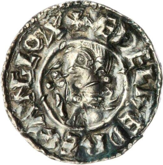 Æthelred II "Unræd" (978-1016), Standard 'Crux' Type, Penny, c. 991-997